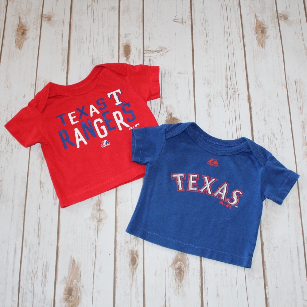 Texas Rangers Infant Shirts 0-3 months